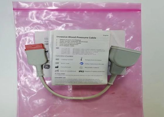 이중 IBP 어댑터와 함께 30cm GE 침습 혈압 케이블 2005772-001