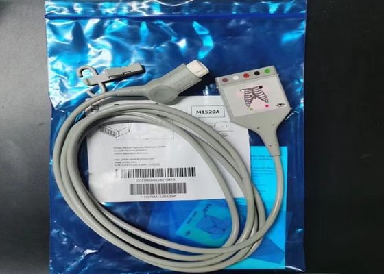 필립 M1520A ECG 트렁크 케이블 AAMI 989803103941 2M 길이