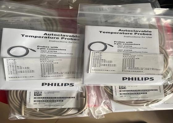 PHLIP 21075A 21076A 환자 모니터 액세서리 온도 프로브 오토클래버