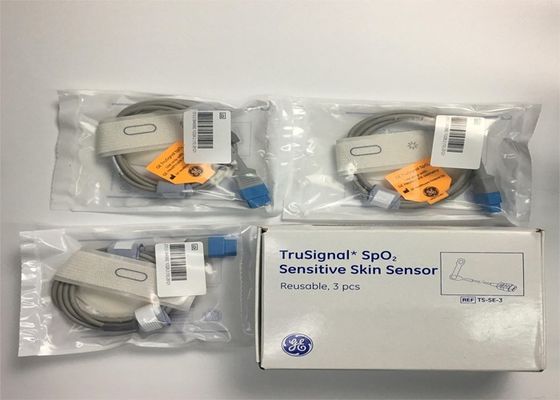 1 박스 3 PC TruSignal SpO2 민감 피부 센서 9 핀 / 재사용