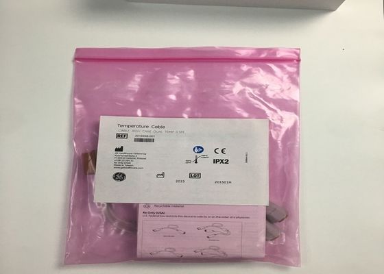 GE 재사용 가능한 온도 탐사 ASSY Care DUAL Temp 0.5M REF 2016008-001