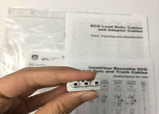 M1626A 병원 클리닉용 재사용 가능한 ECG 리드 세트 케이블