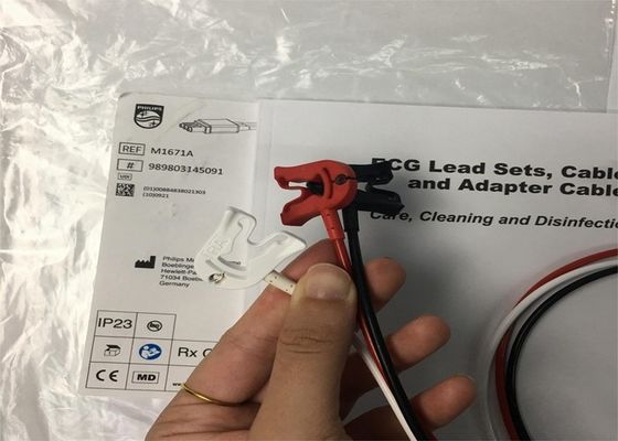 AMMI ICU ECG 리드 세트 케이블 M1671A ECG 모니터링을 위한 TPU 물질