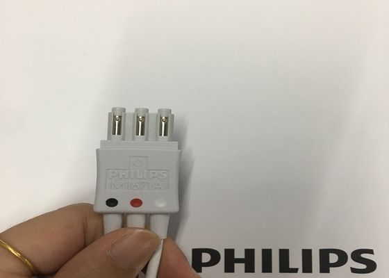AMMI ICU ECG 리드 세트 케이블 M1671A ECG 모니터링을 위한 TPU 물질