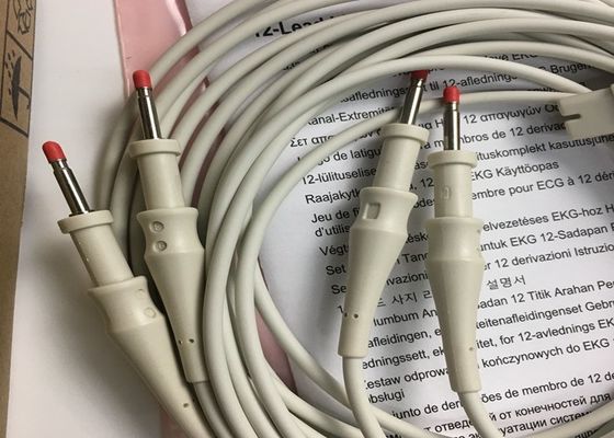 PHLIP ECG 교체 부품, AMMI IEC 12 납 ECG 지체 납 1.4M 989803151731