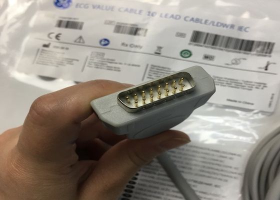 10 납 ECG 교체 부품 케이블 GE2104726-001 EU 표준