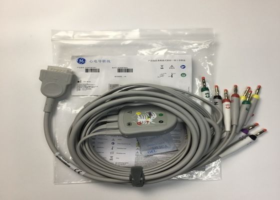 10 납 ECG 교체 부품 케이블 GE2104726-001 EU 표준