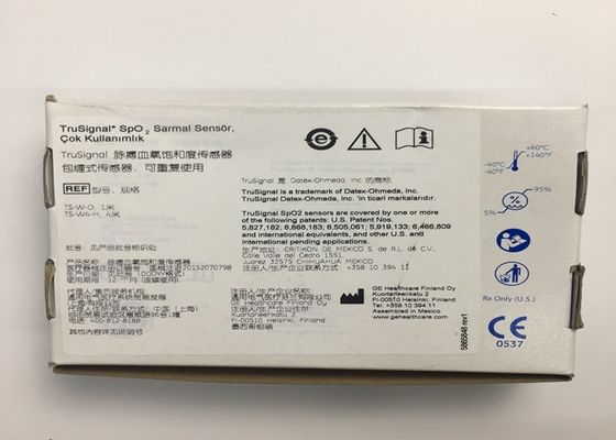 오메다 트루싱날 GE SpO2 센서 재사용 가능한 TS-W-D 9 PINS 의료 장비