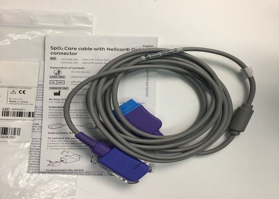 SpO2 인터페이스 의료 장비 예비 부품 케이블 3M 10ft 2021406-001