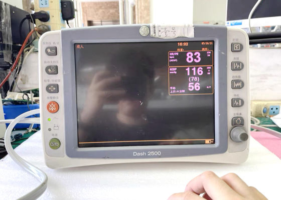 GE DASH2500 환자 모니터 수리 유지보수 의료 현장 ECG