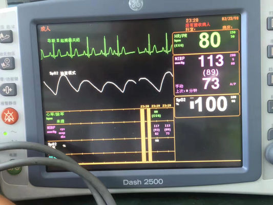 GE DASH2500 환자 모니터 수리 유지보수 의료 현장 ECG