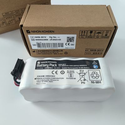 NIHON KOHDEN 배터리 팩 NKB-301V 명소 전압 12V 2800mAh Ni-MH