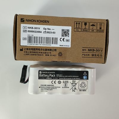 NIHON KOHDEN 배터리 팩 NKB-301V 명소 전압 12V 2800mAh Ni-MH