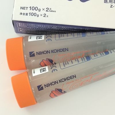 니혼 코덴 일본 광전기 디피브리레이터 의료 전도성 페이스트 100G 두 상자 Z-101