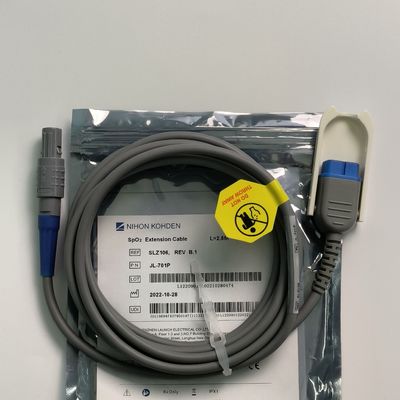 NIHON KOHDEN 환자 모니터 SpO2 연장 케이블 REF SLZ106 PN JL701P