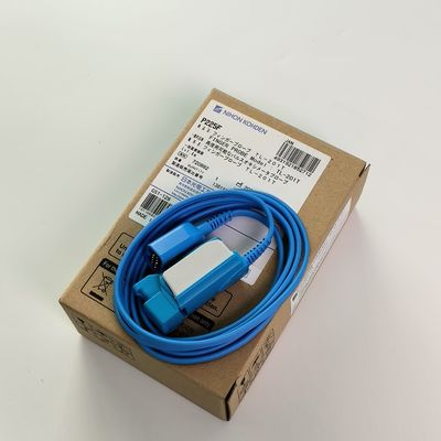 NIHON KOHDEN 환자 모니터 손가락 탐사 성인 SpO2 클립 P225F 모델:TL-201T L 1.6m