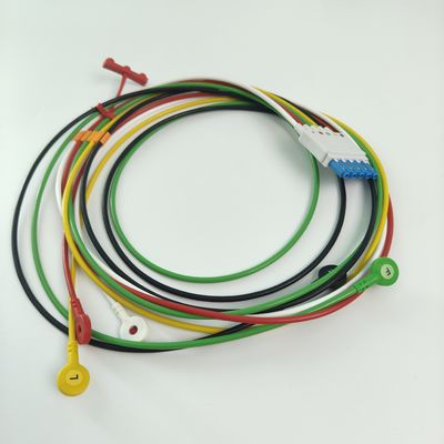 오리지널 환자 모니터 액세서리 CBL 5 리드셋 스냅 IEC ICU REF M1645A 989803145001