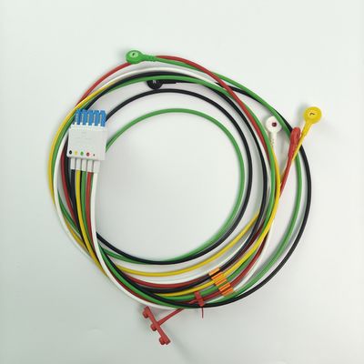 PHILIP 환자 모니터 오리지널 CBL 5 리드셋 스냅 IEC ICU REF M1645A 989803145001
