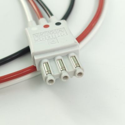 REF M1673A 필립 환자 모니터 CBL 3 리드셋 스냅 AAMI ICU PN 989803145111