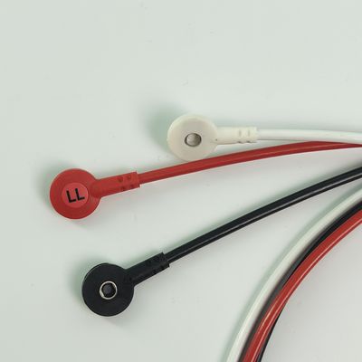 REF M1673A 필립 환자 모니터 CBL 3 리드셋 스냅 AAMI ICU PN 989803145111