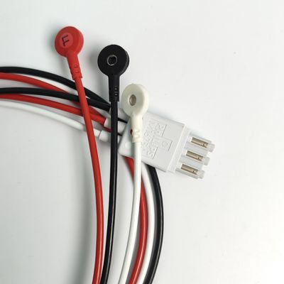 REF M1673A 필립 환자 모니터 CBL 3 리드셋 스냅 AAMI ICU PN 989803145111