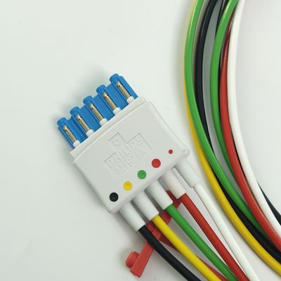 필립 환자 모니터 의료기기 소모품 CBL 5 리드셋 Grabber IEC ICU REF M1971A 989803125851