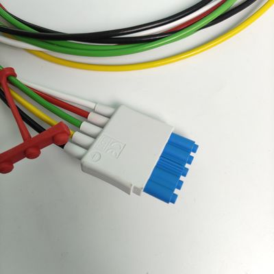 필립 환자 모니터 의료기기 소모품 CBL 5 리드셋 Grabber IEC ICU REF M1971A 989803125851