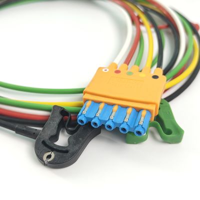 989803125871 의료기기 소모품 PHILIP 환자 모니터 CBL 5 리드셋 Grabber IEC OR REF M1974A