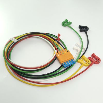 989803125871 의료기기 소모품 PHILIP 환자 모니터 CBL 5 리드셋 Grabber IEC OR REF M1974A