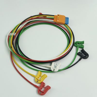 989803125871 의료기기 소모품 PHILIP 환자 모니터 CBL 5 리드셋 Grabber IEC OR REF M1974A
