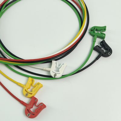 989803125871 의료기기 소모품 PHILIP 환자 모니터 CBL 5 리드셋 Grabber IEC OR REF M1974A