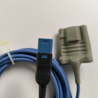 PHILIP 정품 M1191BL 재사용 가능 성인 SpO2 센서 (3m) REF: 989803144381