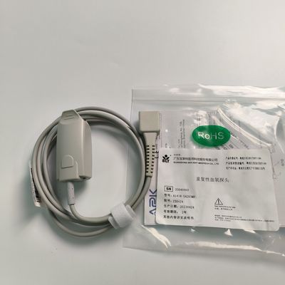원본 분할 성인 손가락 클립 혈액 산소 탐사 암호화 9 핀 DB9 트라페조이드 PN 15-100-0013