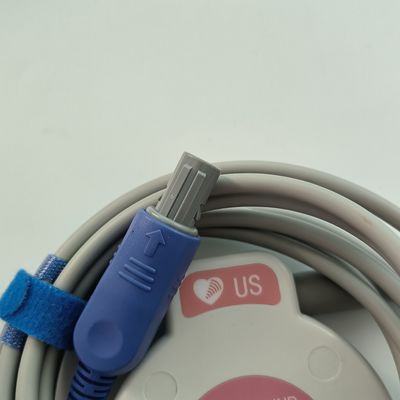 타이어 감독 US 트랜스듀서 F2/F3/F6 태아의 심박수 US 프로브 듀얼 슬롯 4 핀 MS3-109301 (D)