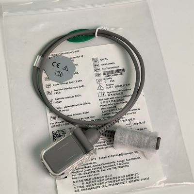 원본 IT20 텔레미터 혈액 산소 전송 확장 케이블 어댑터 케이블 D 헤드 7 핀 0.65 미터 REF SHEC5