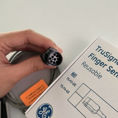 GE 오리지널 데이텍스-오흐메다 TruSignal SpO2 지문 센서 재사용 가능.