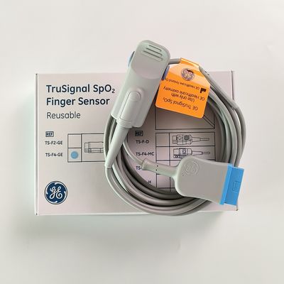 GE 오리지널 오메다 트루시그널 SpO2 손가락 센서 재사용 REF:TS-F4-GE