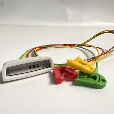 텔레메트리 3 리드 유럽 표준 클램프 ECG 3 리드 Grabber IEC Tele REF:989803171901