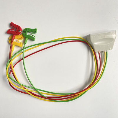 텔레메트리 3 리드 유럽 표준 클램프 ECG 3 리드 Grabber IEC Tele REF:989803171901