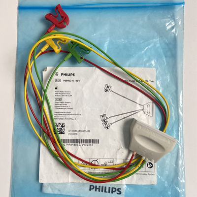 텔레메트리 3 리드 유럽 표준 클램프 ECG 3 리드 Grabber IEC Tele REF:989803171901