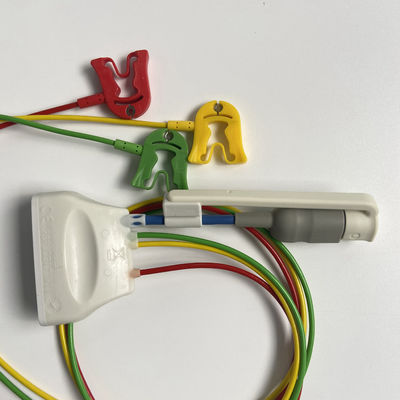 세 가이드 유럽 표준 클램프와 혈액 산소 연결기 ECG 3 리드 Grabber REF:989803171911