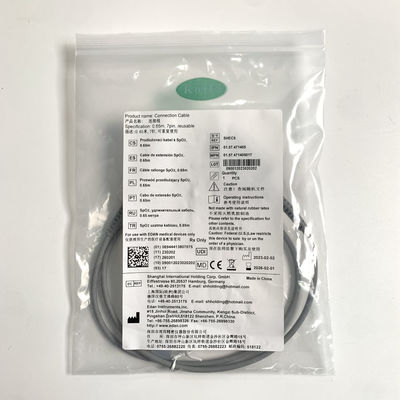 EDAN 오리지널 IT20 텔레메트리 혈액 산소 전송 연장 라인 D 헤드 7 바늘 0.65M REF SHEC5