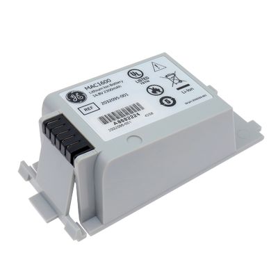 GE MAC1600 ECG 기계 배터리 14.8V 2.3Ah 37Wh REF 2032095-001