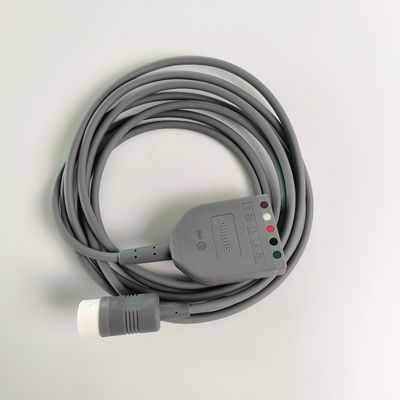 필립 오리지널 에피시아 3/5 ECG 트렁크 케이블, AAMI/IEC. REF 989803160641