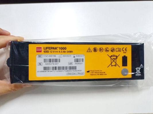 REF:1141-000156 의료 장비 배터리 메드트로닉 라이프팩 1000 디피브리레이터 배터리 12V 4.5Ah 54Wh
