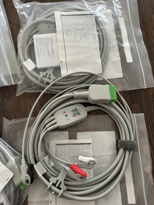 GE 리드 와이어 및 트렁크 케이블 REF: 5831398 ECG 3 리드 케이블 분리 할 수없는 GRABBER AHA 4.7M 15FT