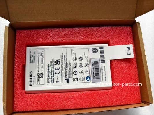 PHLIPS DFM100 재충전 가능한 리온 이온 배터리 팩 REF 989803190371 디피브리레이터 배터리