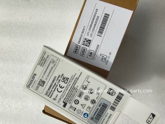 PHLIPS DFM100 재충전 가능한 리온 이온 배터리 팩 REF 989803190371 디피브리레이터 배터리