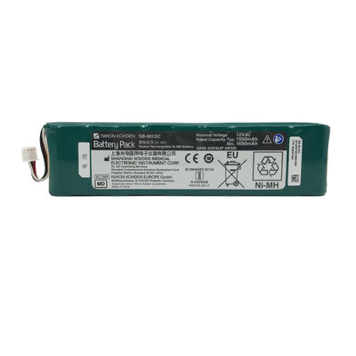 NIHON KOHDEN SB-901DC 밀폐 재충전 가능한 Ni-MH 배터리 명소 전압:12Vdc 등급 용량 유형:1950mAh 최소:1690mAh