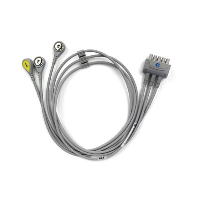 GE REF:2106385-003 ECG 리드 와이어 세트,3-리드,스냅,IEC,74CM/29IN